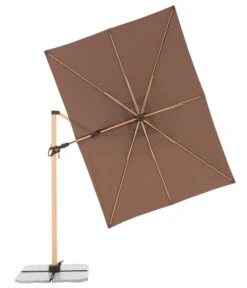 Doppler Pendelschirm Aluwood, Rechteckig, Ca. B300/T220 Cm 25 Doppler Pendelschirm Aluwood, Rechteckig, Ca. B300/T220 Cm -Gartenmöbel Store 6910525 WE FS 010 PendelschirmAluWoodGreige