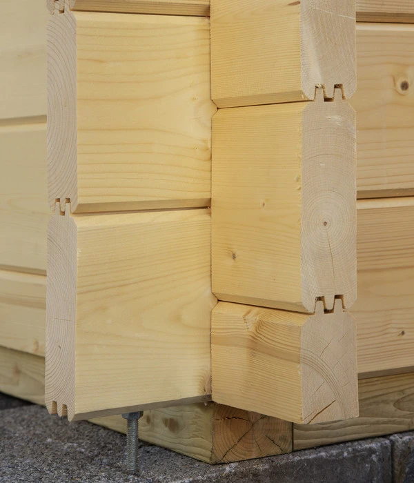 Wolff Finnhaus Gartenhaus Trondheim 70-D XL, Inkl. Lounge Rechts 13 Wolff Finnhaus Gartenhaus Trondheim 70-D XL, Inkl. Lounge Rechts – Bild 11