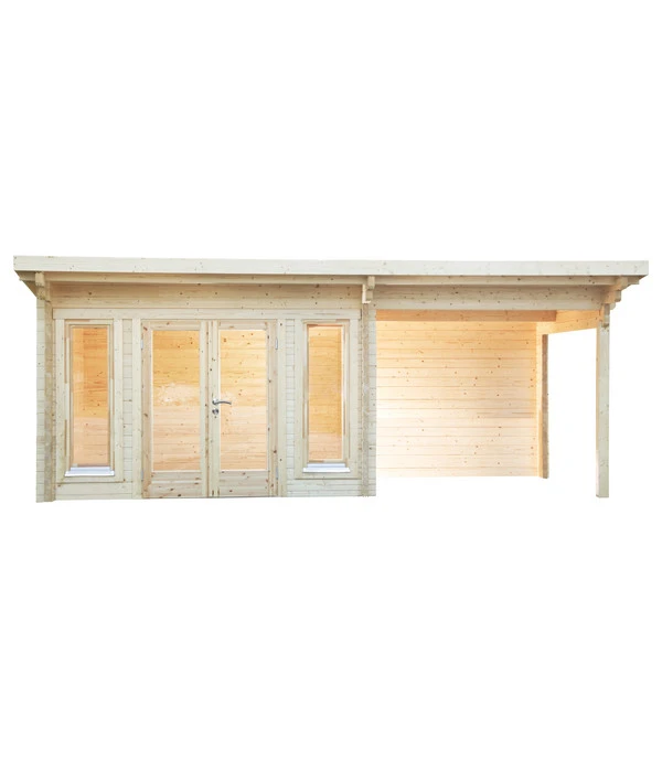 Wolff Finnhaus Gartenhaus Trondheim 70-D XL, Inkl. Lounge Rechts 3 Wolff Finnhaus Gartenhaus Trondheim 70-D XL, Inkl. Lounge Rechts