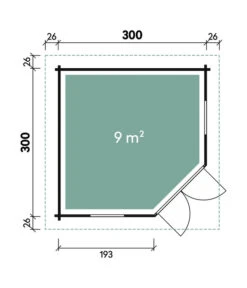 Wolff Finnhaus Gartenhaus Katrin 44-A, Ca. B352/H289/T352 Cm 16 Wolff Finnhaus Gartenhaus Katrin 44-A, Ca. B352/H289/T352 Cm -Gartenmöbel Store 6933899 WE DE 001 FinnhausBBHKatrin