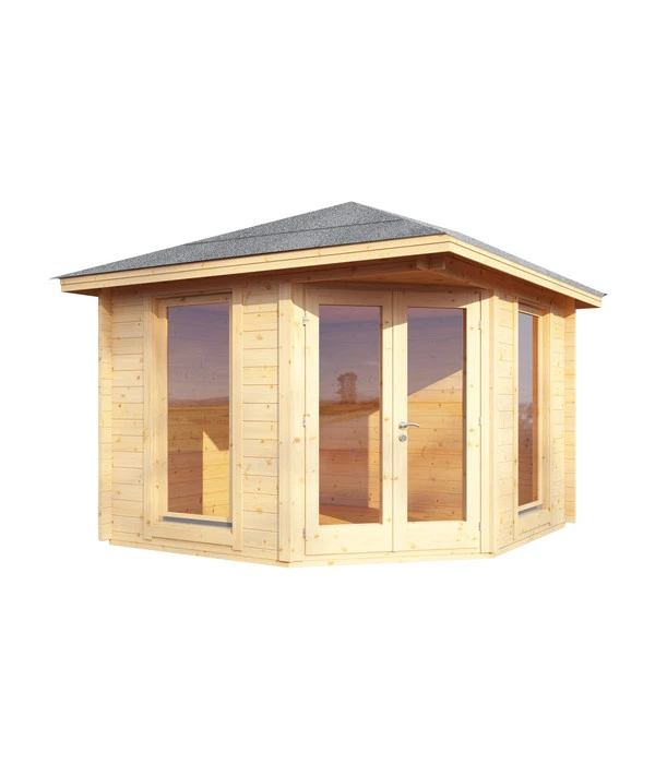 Wolff Finnhaus Gartenhaus Katrin 44-A, Ca. B352/H289/T352 Cm 3 Wolff Finnhaus Gartenhaus Katrin 44-A, Ca. B352/H289/T352 Cm