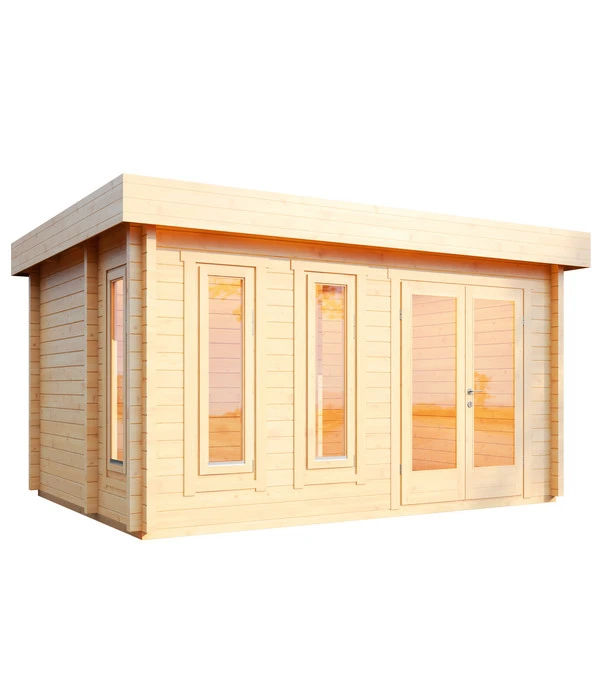 Wolff Finnhaus Saunahaus De Luxe Eurika 70, Ca. B480/H257/T360 Cm 3 Wolff Finnhaus Saunahaus De Luxe Eurika 70, Ca. B480/H257/T360 Cm