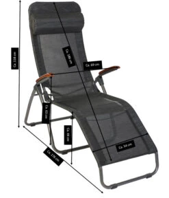 Sungörl Bäderliege Dreamliner Amazing Deluxe, Ca. B69/H118/T176 Cm -Gartenmöbel Store 6935183 WE DE 001 BaederliegeDEamlAmazing