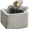 Dehner Granit-Gartenbrunnen Bambu, Ca. H47 Cm -Gartenmöbel Store 6938385 WE FS 001 BrunnenBambu