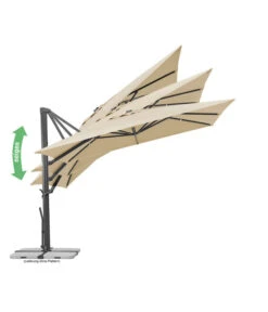 Schneider Ampelschirm Rhodos Smart, Quadratisch, Ca. B300/T300 Cm 27 Schneider Ampelschirm Rhodos Smart, Quadratisch, Ca. B300/T300 Cm -Gartenmöbel Store 6953384 6953434 WE IG 003 SchneiderAmpelschirmRhodosSmart