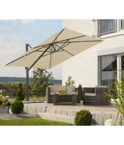 Schneider Ampelschirm Rhodos Smart, Quadratisch, Ca. B300/T300 Cm 24 Schneider Ampelschirm Rhodos Smart, Quadratisch, Ca. B300/T300 Cm -Gartenmöbel Store 6953384 WE MO 001 SchneiderAmpelschirmRhodosSmartnatur