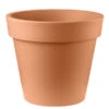 Veca XXL Kunststoff-Topf Easy, Rund -Gartenmöbel Store 6957377 WE FS 001 KunststoffTopfEasyTerrakotta