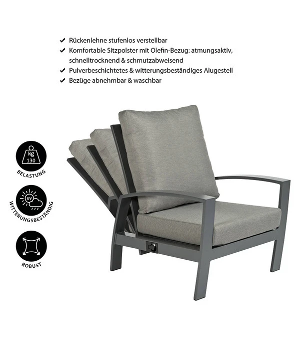 Tierra Outdoor Lounge Stuhl Valencia 4 Tierra Outdoor Lounge Stuhl Valencia – Bild 2