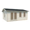 Palmako Gartenhaus Iris, Ca. B574/H262/T448 Cm 2 Palmako Gartenhaus Iris, Ca. B574/H262/T448 Cm -Gartenmöbel Store 6975569 WE FS 001 BlockbohlenhausIrisNatur