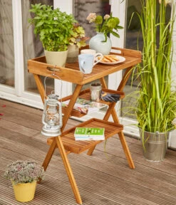 Siena Garden Grilltablett Caruna, Ca. B45/H91/T70 Cm -Gartenmöbel Store 6986673 WE MO 001 CarunaGrilltablett