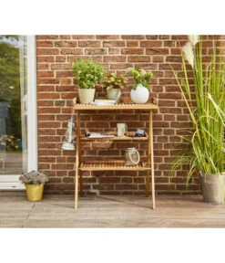 Siena Garden Grilltablett Caruna, Ca. B45/H91/T70 Cm -Gartenmöbel Store 6986673 WE MO 004 CarunaGrilltablett70x45