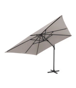 Siena Garden Ampelschirm California N+, Quadratisch, Ca. B250/T250 Cm -Gartenmöbel Store 6987945 WE FS 003 SienaGardenAmpelschirm250x250cmTaupe