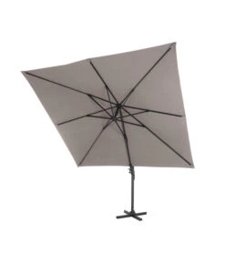Siena Garden Ampelschirm California N+, Quadratisch, Ca. B250/T250 Cm -Gartenmöbel Store 6987945 WE FS 004 SienaGardenAmpelschirm250x250cmTaupe