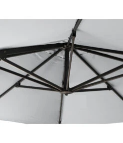 Siena Garden Ampelschirm Sunset N+, Quadratisch, Ca. B300/T300 Cm -Gartenmöbel Store 6988075 WE DE 005 SienaGardenAmpelschirmSunsetN300x300cmGrau