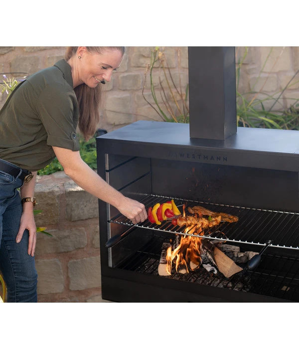 Westmann Gartenkamin, Ca. B41/H160/T90 Cm 4 Westmann Gartenkamin, Ca. B41/H160/T90 Cm – Bild 2