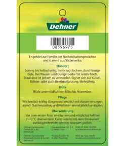 Enzianstrauch, Busch -Gartenmöbel Store 8596975 BlauerEnzianstrauch Etikett 2