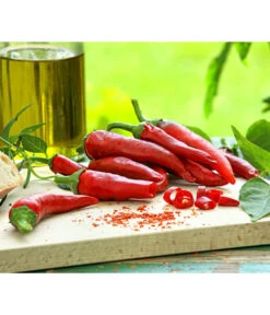 Rote Peperoni, Scharf